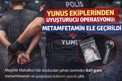 Yunus Ekiplerinden Uyuşturucu Operasyonu