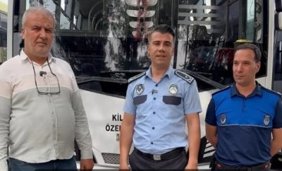 Kilis'te Zabıtadan halk otobüsüne denetleme