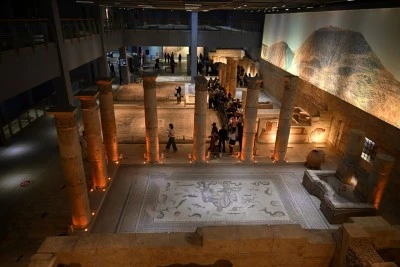 Zeugma Mozaik Müzesine ziyaretçi akını