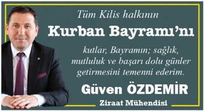 Ziraat Mühendisi Güven Özdemir’den Kurban Bayramı Mesajı