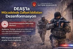 DMM “DEAŞ’la Mücadelede Zafiyet İddiaları Dezenformasyon”