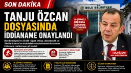 Tanju Özcan Dosyasında İddianame Onaylandı