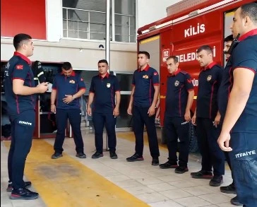 Kilis’ten Türkiye’ye Mesaj: Kahraman İtfaiyecilere Güç ve Sabır Diliyoruz